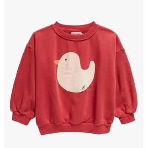 Kids' Rubber Duck Organic Cotton Sweatshirt